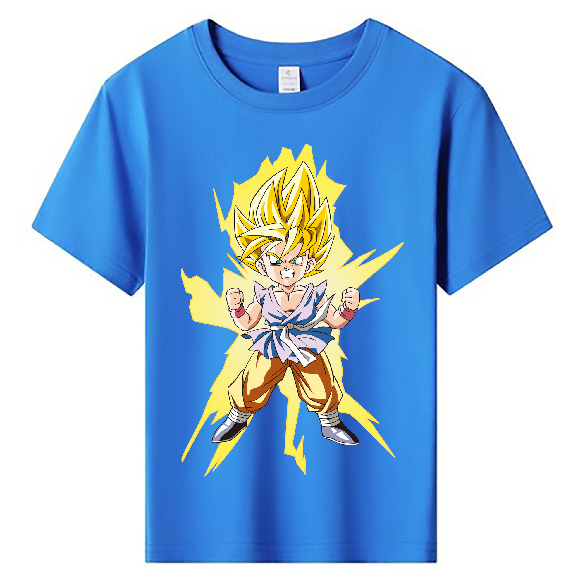 （画像用） ドラゴンボール ベジット DRAGON BALL Vegetto 綿100％キッズTシャツ（フロントプリント）